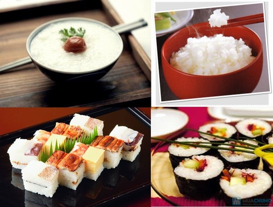 gạo nhật hạt tròn